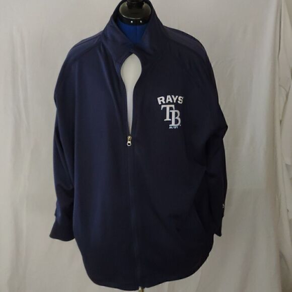 Tampa Bay 1X Majestic Fan Fashion Thermabase Full Zip Jacket - Picture 1 of 14